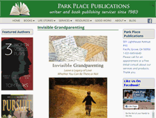 Tablet Screenshot of parkplacepublications.com